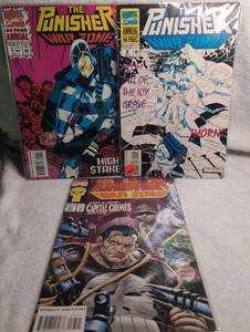 lot 1217 image: Marvel Comics The Punisher War Zone Annual #1 1993, Annual #2 1994, #33 - 3 Issues&nbsp