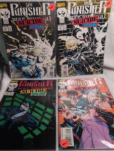 lot 1226 image: Marvel The Punisher War Journal Suicide Run Comic Book - 4 Issues