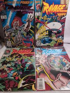 lot 1301 image: Marvel Ravage Comic Book Lot 2099 Series- 4 Issues