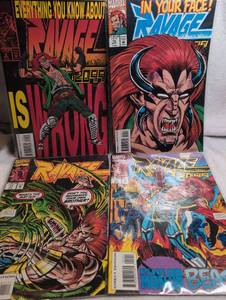 lot 1302 image: Marvel Comics Ravage 2099 Issues #9 #10 #11 #12 Direct Edition - 4 Issues