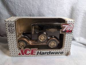 lot 2008 image: Ertl ACE Hardware 125 Scale Vintage Chevrolet Delivery Van Die-Cast Coin Bank