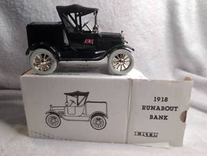 lot 2029 image: ERTL 1918 Runabout Bank Die-Cast Model Car ACE