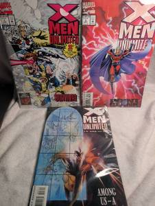 lot 1000 image: X-men Unlimited - 3 Issues&nbsp