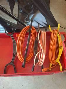 lot 1092 image: (3) Extension Cords on Winders