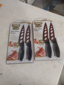 lot 2005 image: (2) Copper Knife 2 Pack