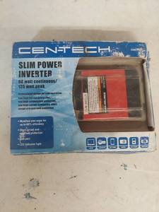 lot 1189 image: CenTech Slim Power Inverter
