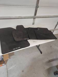 lot 1193 image: XTS Floor Mats Set 4-Piece Black Rubber