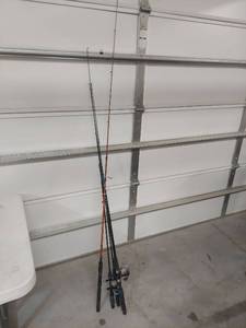 lot 1212 image: Fishing Rod and Reel Lot