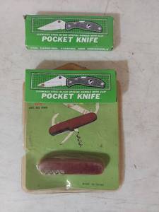 lot 1219 image: Pocket Knife - Lot of 3