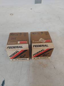 lot 1243 image: (2) Federal 3 Hi-Power .410 Shotshells