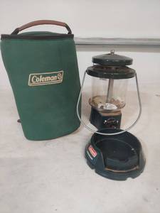 lot 1262 image: Coleman Camping Lantern with Carrying Case