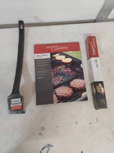 lot 1268 image: Backyard Creations Grill & Bake Mesh Bag with Grill Mat and Brush
