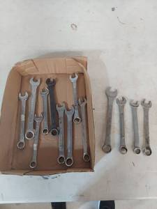 lot 1274 image: Combination Wrenches