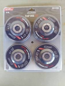 lot 2007 image: 4-12 Flap Disc Set - 8 PC