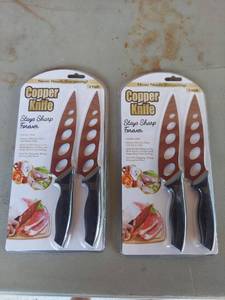 lot 2008 image: (2) Copper Knife 2 Pack