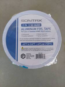 lot 2018 image: Sontax 2 in. x 50 Yard Aluminum Foil Tape
