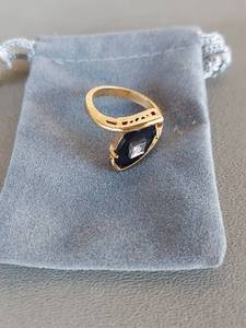 lot 2019 image: Ring with Black Stone