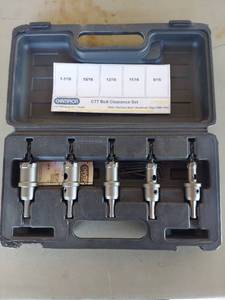 lot 2070 image: Champion CT7 Bolt Clearance Set 5 Piece Carbide Tipped