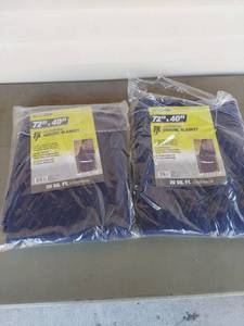lot 2076 image: (2) Performax 72 x 40 All-Purpose Moving Blanket
