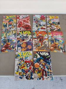 lot 2100 image: Marvel X-Men Comics - 10 Issues - X-Men Unlimited, X-Men Adventures