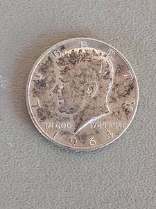 lot 2109 image: 1964 Kennedy Silver Half Dollar