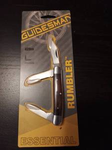 lot 2120 image: Guidesman Rumbler 420 SS Folding Knife