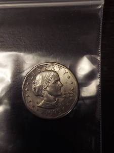 lot 2121 image: 1979 Susan B. Anthony One Dollar Coin 1979