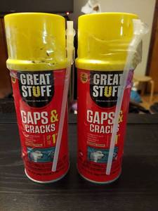 lot 2129 image: (2) Great Stuff Gaps & Cracks Insulating Foam Sealant 12 oz