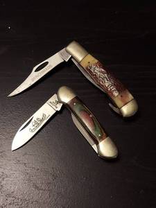 lot 2145 image: (2) Folding Knife - Benchmade and Canoe Models