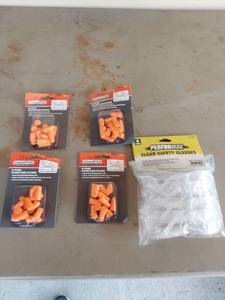 lot 2178 image: (4) Champion 6 Pair Foam Ear Plugs with Performax Safety Glasses