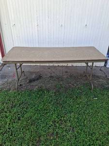 lot 1000 image: Folding Table by Samsonite - 6 ft