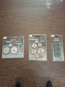 lot 1182 image: Rotary Tool Accessory Kits - 3 Kits