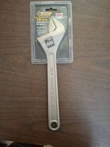 lot 1221 image: Steel Grip 12 Adjustable Wrench