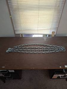 lot 1234 image: Chain with Hooks - Approx 10 ft