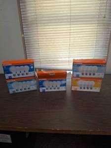 lot 1236 image: Sylvania LED A19 Bulbs - 75W and 100W