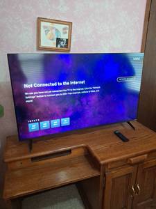 lot 1293 image: VIZIO 55-inch Smart TV with Remote