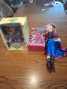 lot 1320A image: Cabbage Patch Kids Doll, Singing Doctor Doll and Frozen Doll