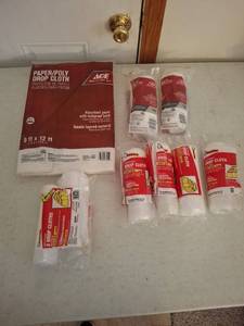 lot 1328 image: Drop Cloths Lot