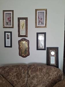lot 1372 image: Framed Religious Wall Art Prints