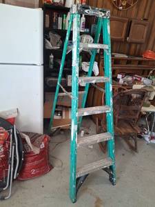 lot 1415 image: Werner 6-Step Ladder