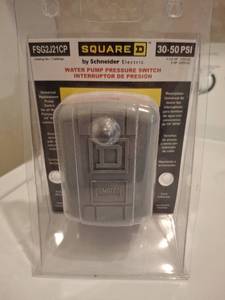 lot 1443 image: Square D Electric Pressure Switch 30-50 PSI