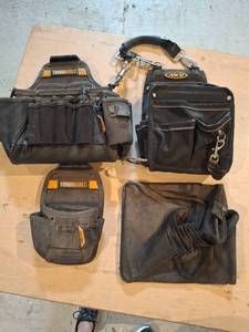 lot 1500 image: Tool Bag and Organizer Lot - ToughBuilt and AWP