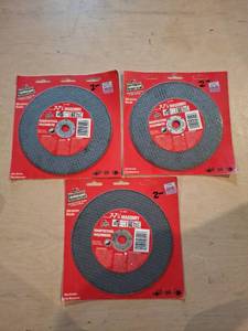 lot 1502 image: (3) Vermont American 7.25 inch Masonry Abrasive Blade