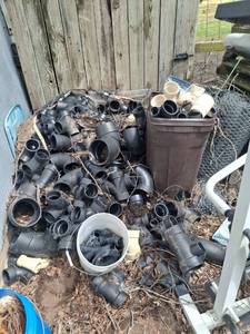 lot 1516 image: Lot of PVC Pipe Fittings - Mixed Sizes