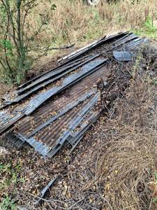 lot 1517 image: Corrugated Metal Panels Lot