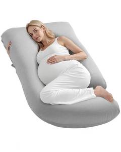 lot 213 image: VEVOR G-Shaped Maternity Pillow with Removable Cover