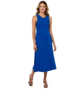 $100 edited by Remi Bader Women's Pullover Pleated Dress, XL