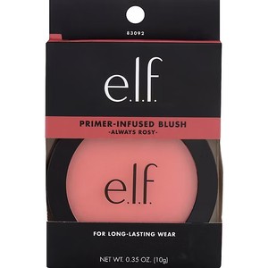 lot 273 image: e.l.f. Cosmetics 0.35 oz. Always Rosy Primer-Infused Blush
