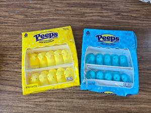 lot 303 image: 2 Pack of Peeps Marshmallows, 4.5oz