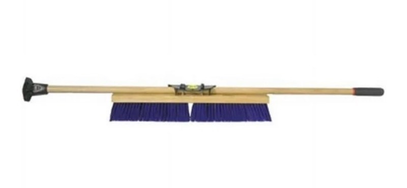 lot 89 image: Weiler 44606 24 in. Pro-Flex Stiff black Polypropylene Sweep With 60 in. Handle